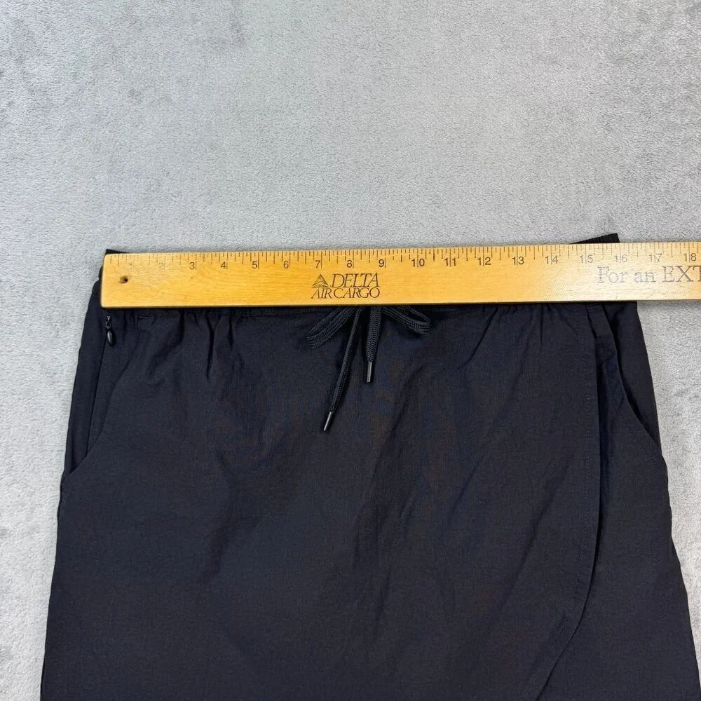 Eddie Bauer Womens Tulip Hem Skort Hiking Active Mini Skirt Stretch Outdoor Blk